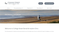 Desktop Screenshot of collegestreetdental.com
